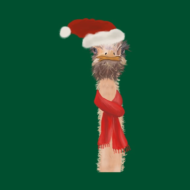 Ostrich Santa by The Golden Era