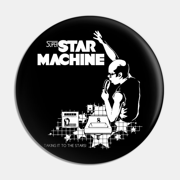 Super Star Machine Pin by castlepop