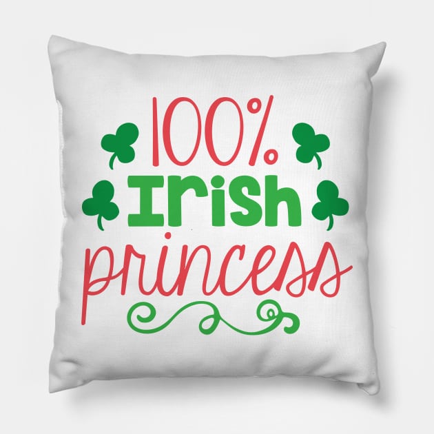 100% Irish Princess Pillow by greenoriginals