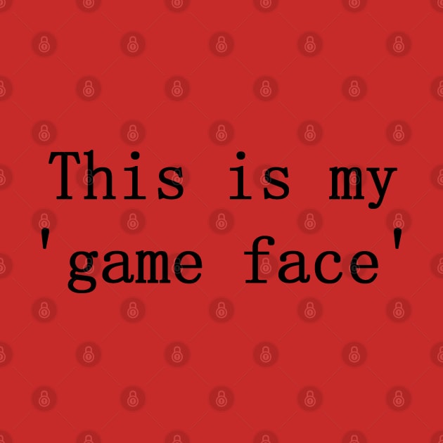 Game Face by Wormunism