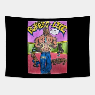 Burpees Life Tapestry