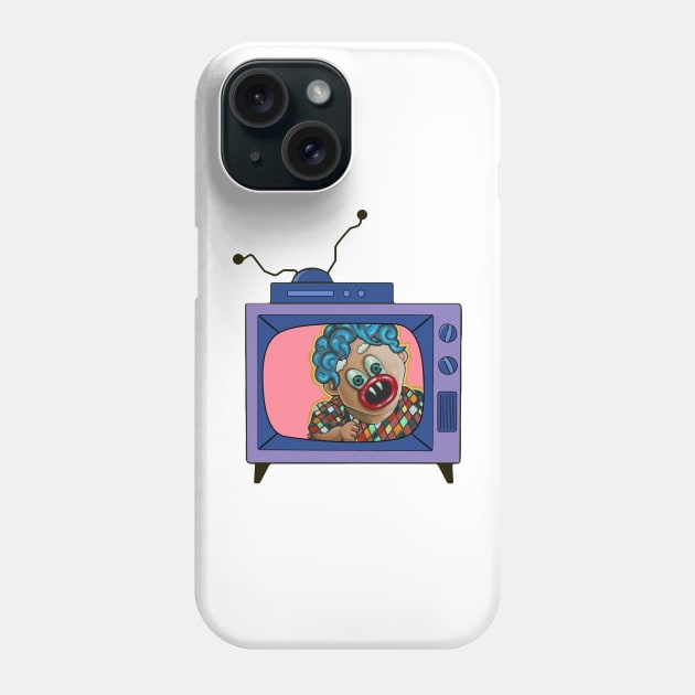 Cartoon Tv Nightmare no sleep beast candy invastion Phone Case by Tiger Picasso