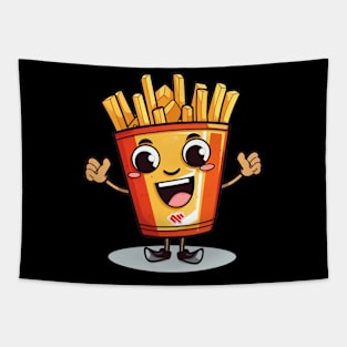 kawaii french fries T-Shirt cute Tapestry