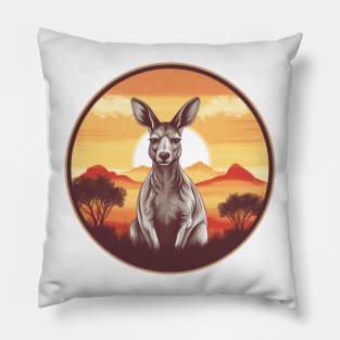 Australian Vintage Design Icon - Timeless Symbol of Australia Pillow