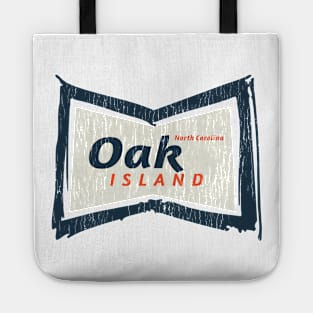 Oak Island, NC Summertime Vacationing Bowtie Sign Tote