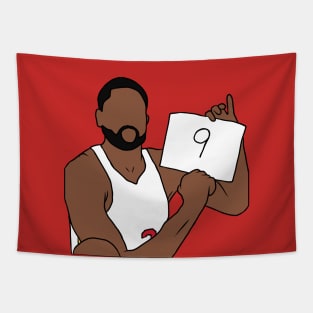 Dwyane Wade Gives It A 9 Tapestry