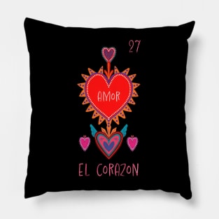 27 El Corazon The Heart Pillow