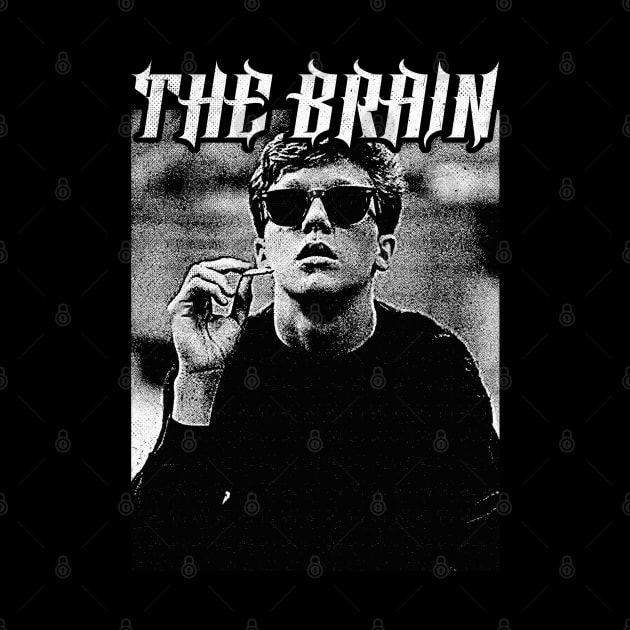 The Brain / Breakfast Club  †† Vintage Look Vintage Aesthetic Design by unknown_pleasures