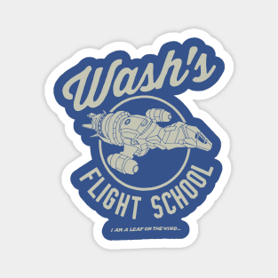 Wash's Flight School 2 Magnet