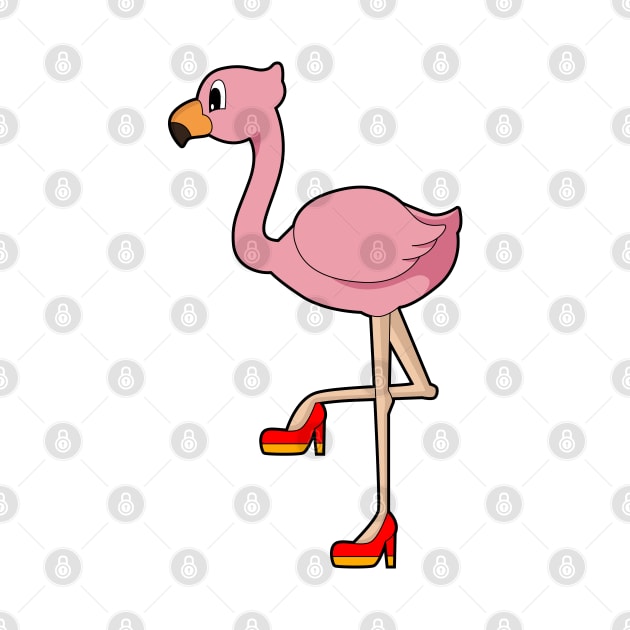 Flamingo High heels by Markus Schnabel