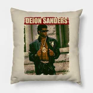 Deion Sanders - NEW RETRO STYLE Pillow