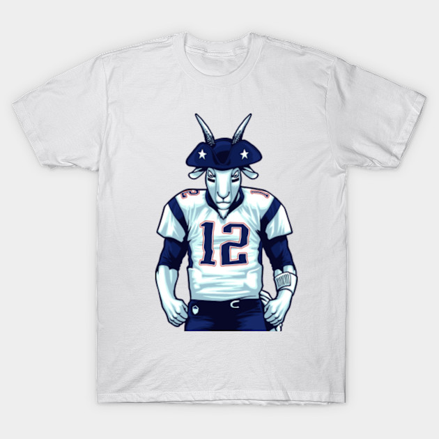 tom brady goat shirt