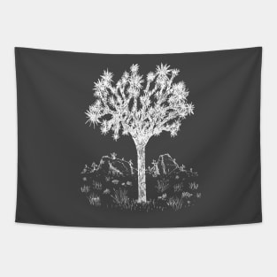 Joshua Tree (Night) Tapestry