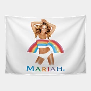 Rainbow Mariah Tapestry