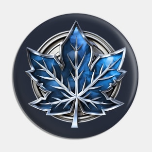 Maple Leaf 3D Badge Pin