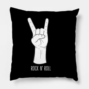 The Symbol of Rock N Roll Pillow