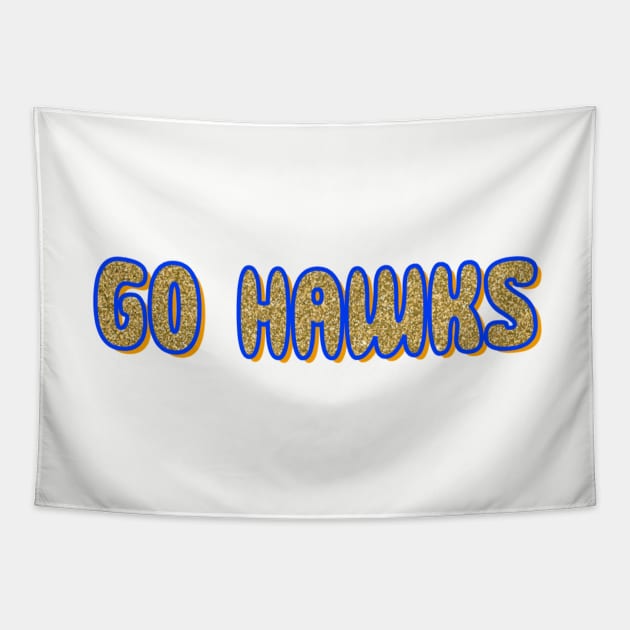 Go Hawks SUNY New Paltz Tapestry by lolsammy910