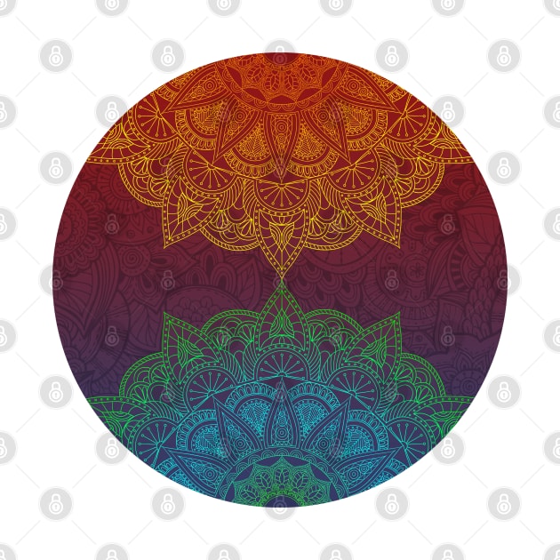 Mandala symmetrical 2 by aleibanez