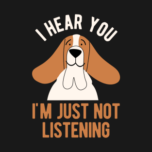 Funny Basset Hound Dog T-Shirt