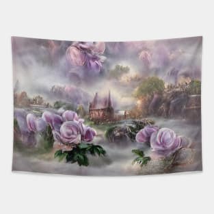 Vintage Roses Tapestry