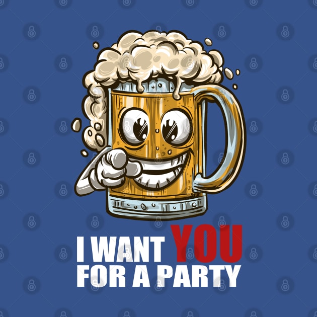 I Want You for a Party by Zascanauta