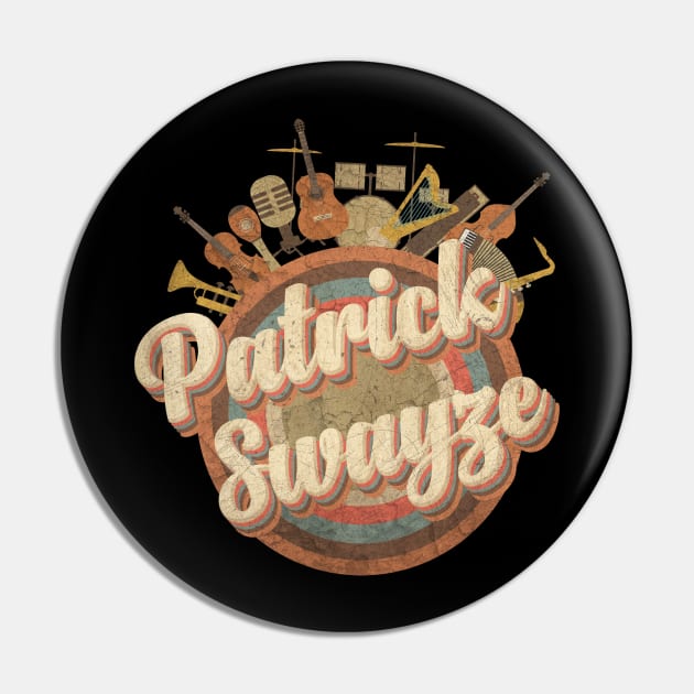 Music Tour Vintage Retro // Patrick Swayze 1952-2009 Pin by kumurkumur