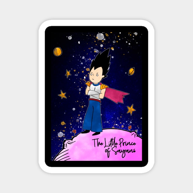 The little prince of saiyans Magnet by NeM.DG