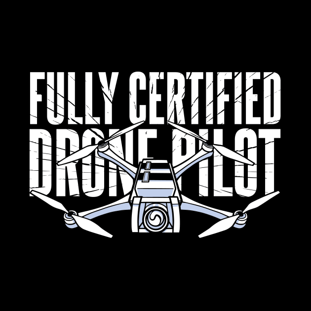 Fully Certified Remote Drone Pilot FAA by Visual Vibes