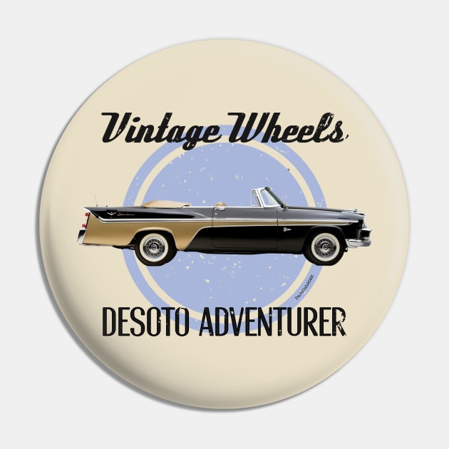 Vintage Wheels - DeSoto Adventurer Pin by DaJellah