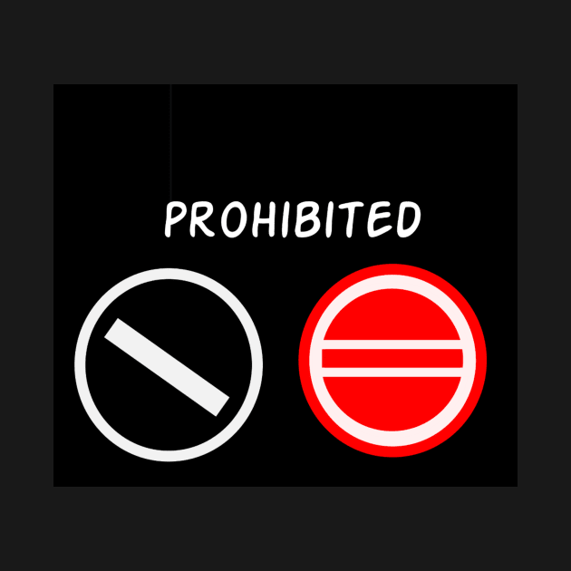 Prohibited by Gustomi