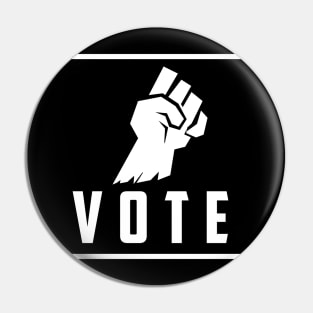 ✪ VOTE ✪ MAKE a Difference ✪ Social Justice Pin