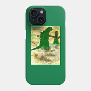 Godzilla Beach Day Phone Case