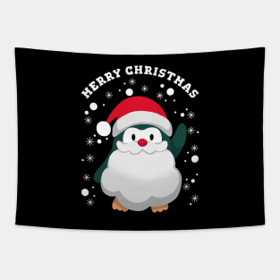 Christmas Penguin Tapestry