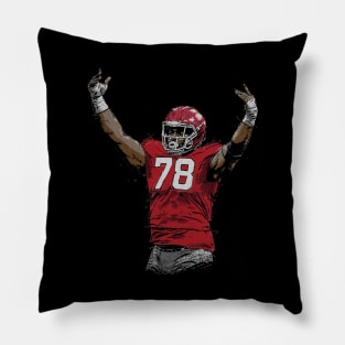 Nazir Stackhouse College Illustration Pillow