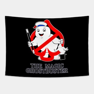 The Magic Ghostbuster - Mini Puft Logo Tapestry