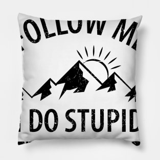 Mountains Hiking Pillow