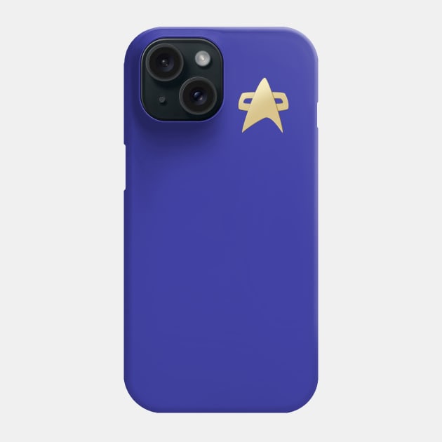 Voyager Combadge Phone Case by SunnyDesigns