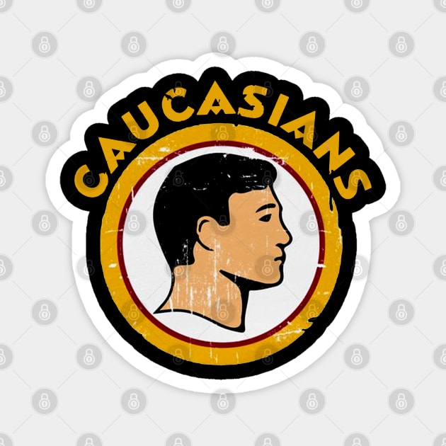 Caucasians Magnet by CarryOnLegends