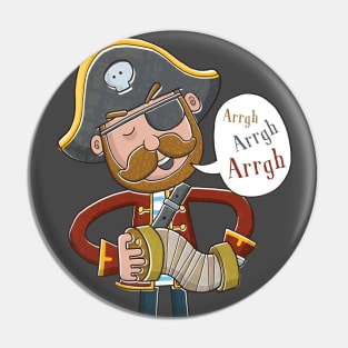 Sing like a Pirate, Arrgh! Pin