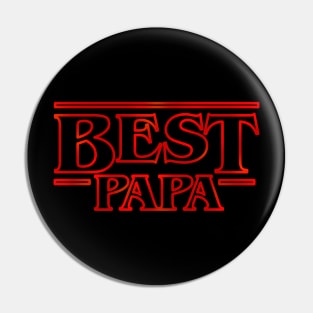 Best Papa Stranger Things Pin