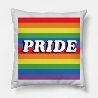 Retro Pride - LGBTQ Pride Flag Pillow