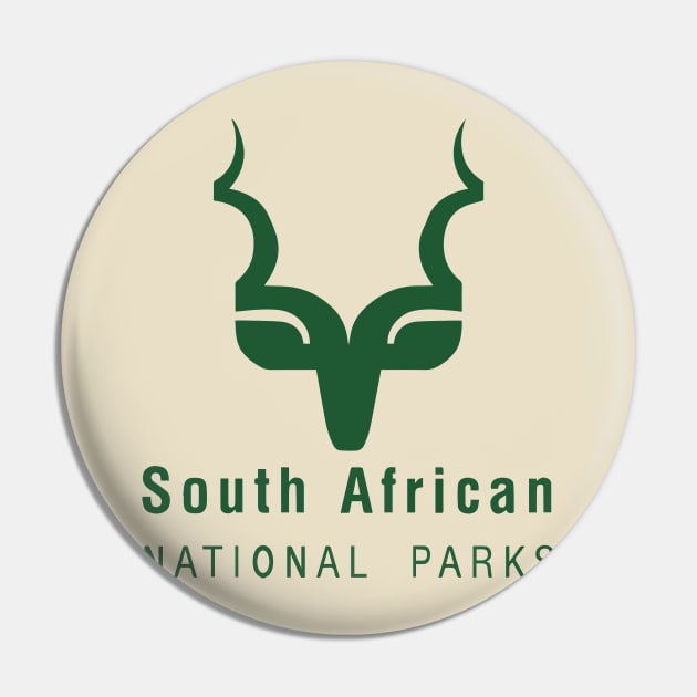 South African National Parks Pin by Arend Studios