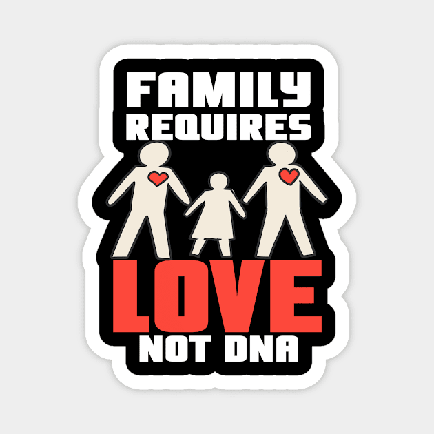 Family Requires Love Magnet by maxcode