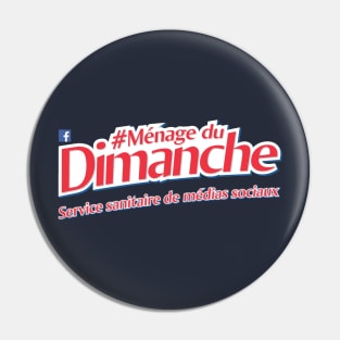 Le tout nouveau t-shirt MÉNAGE DU DIMANCHE ! Pin