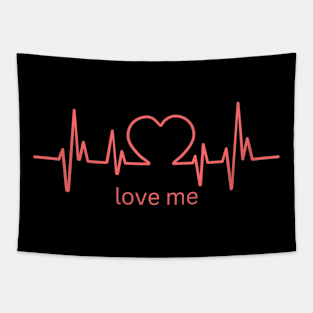 love me | valentine day ♥️ Tapestry