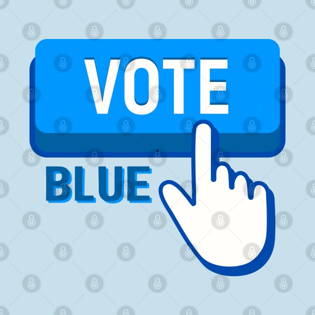 VOTE BLUE by TJWDraws