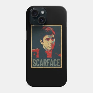 Tony Montana Portrait Phone Case