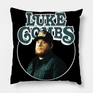 Luke Combs // Country Singer Vintage // Pillow