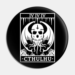 CTHULHU TAROT CARD - LOVECRAFT Pin