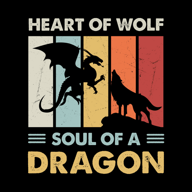 Heart Of Wolf Soul Of A Dragon by FrancisDouglasOfficial